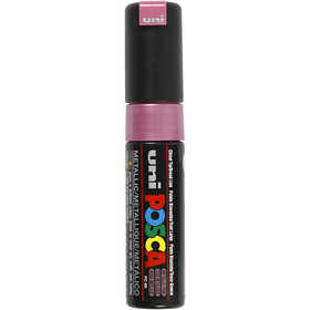 Posca Marker, no. PC-8K, line 8 mm, broad, metallic pink, 1 pc [HOB-278850]