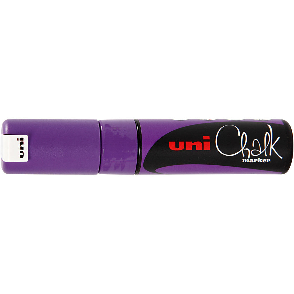 Chalk Pen, line 8 mm, purple, 1 pc [HOB-279955]
