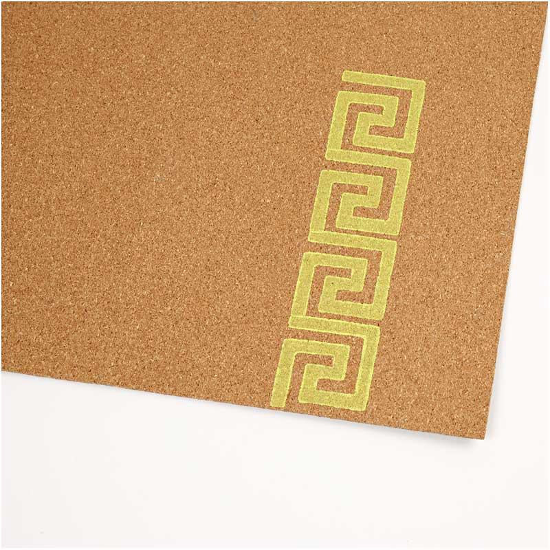 Cork Sheets, size 35x45 cm, thickness 2 mm, 4 pc/ 1 pack [HOB-28287]