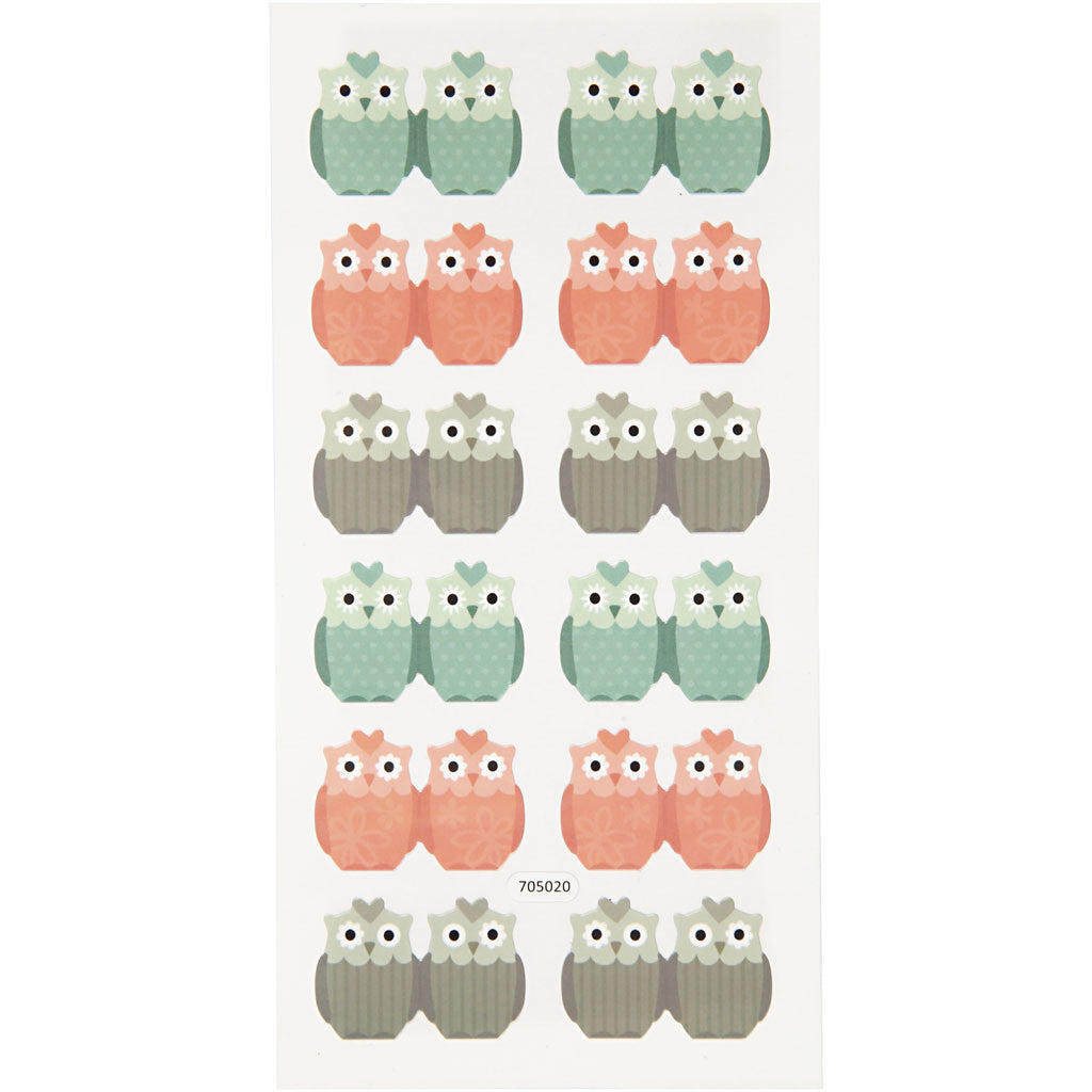 Index Stickers, sheet 7,5x15 cm, 10 pack/ 1 pack [HOB-28933]