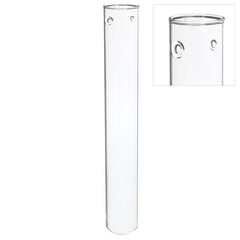 Test Tube Glass Ø3 h.28cm w. 2 Holes (6 pcs) [IFS-29121]