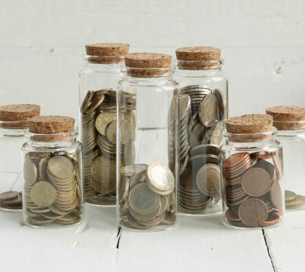 Glass Storage Cylinder with cork Ø 4.5cm and 12.5cm tall (12 pcs) [IFS-29146]