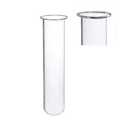 Test Tube Glass Ø4 h.20cm w. ring Ø5 cm (6 pcs) [IFS-29207]