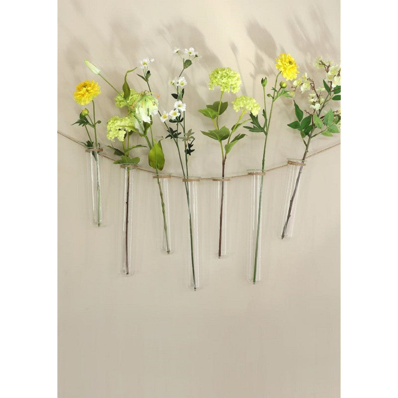Test Tube Glass Ø4 h.28cm w. ring Ø5 cm (6 pcs) [IFS-29208]
