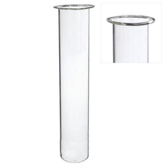 Test Tube Glass Ø4 h.28cm w. ring Ø5 cm (6 pcs) [IFS-29208]