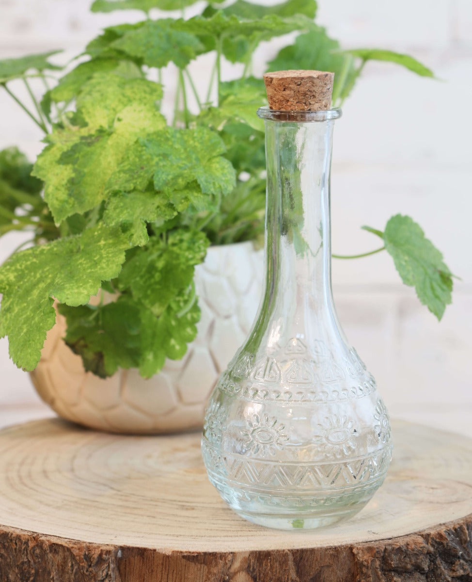 Flower vase Paris Ø7.5cm and 16cm high Clear (12 pcs.) [IFS-29720]