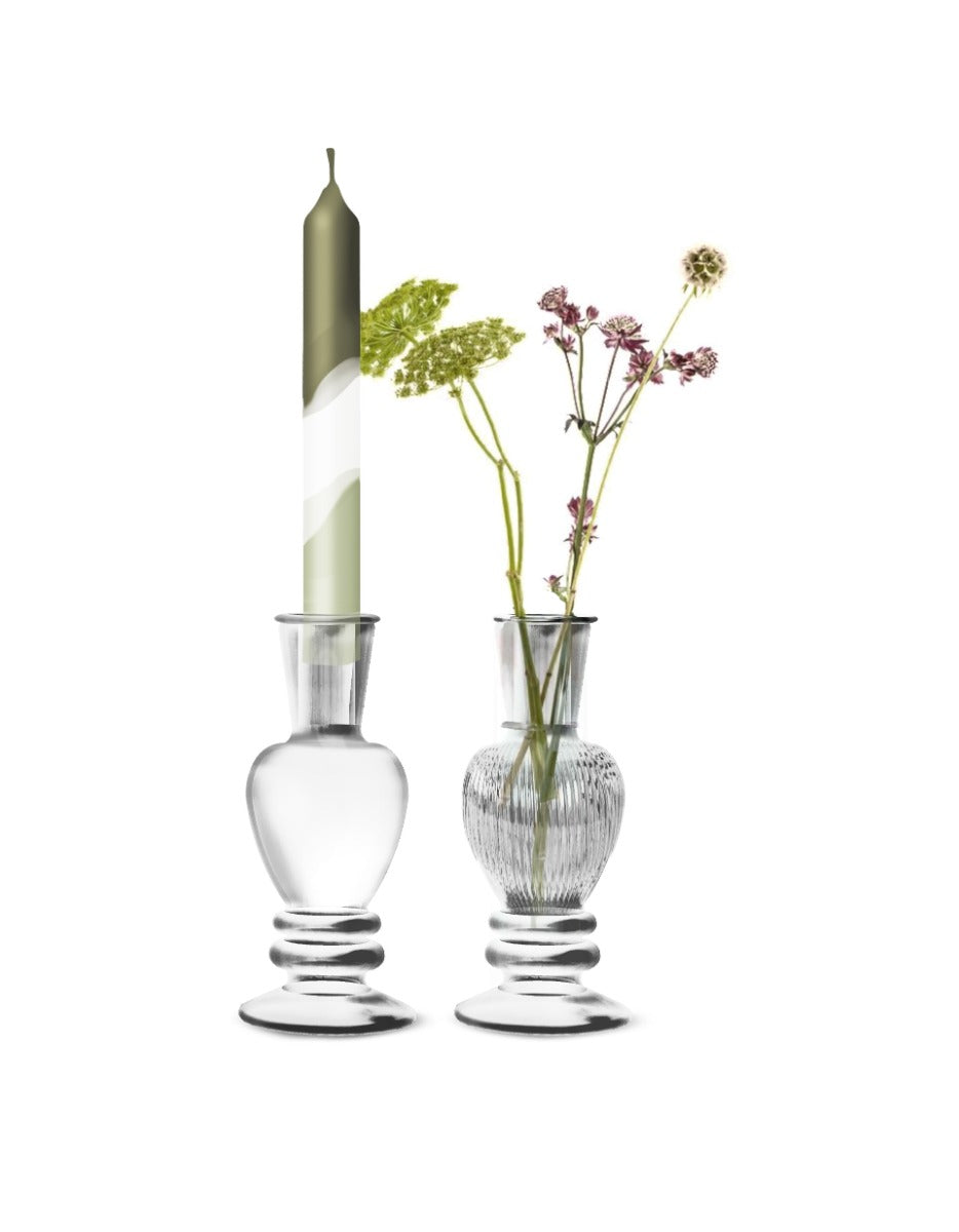 Vase Venice Transparent H: 15,5 x Ø5,7 cm (12 Pcs) [IFS-29890]