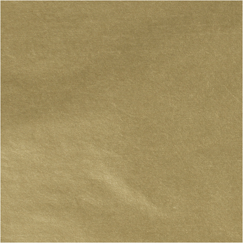 Tissue Paper, sheet 50x70 cm, 17 g, gold, 6 sheet/ 1 pack [HOB-200891]