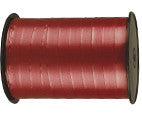 Curling Ribbon, W: 10 mm, glossy, ruby, 250 m/ 1 roll [HOB-20216]