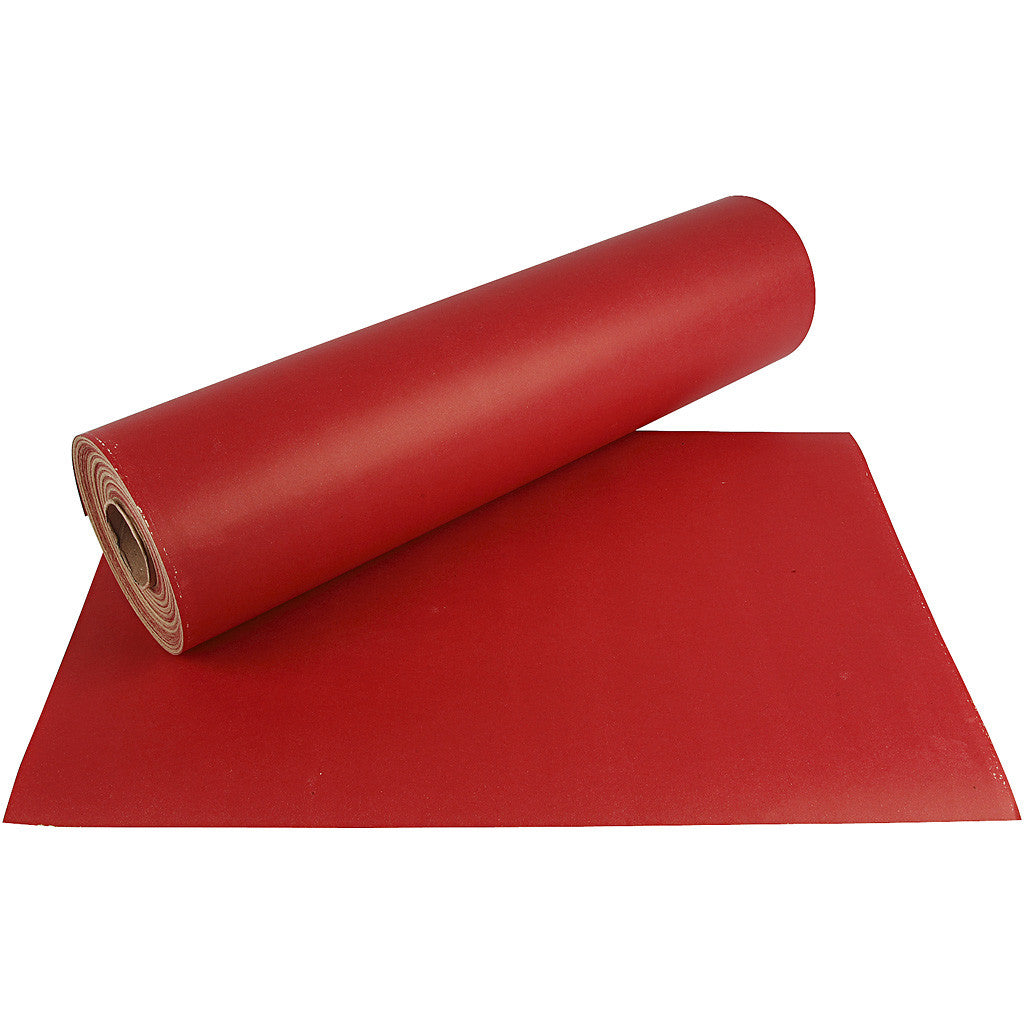 Wrapping Paper, W: 50 cm, 60 g, red, 100 m/ 1 roll [HOB-20281]