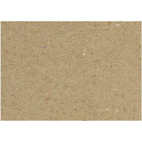 Recycled Cardboard, sheet 46x64 cm, 225 g, grey brown, 125 sheet/ 1 pack [HOB-20510]