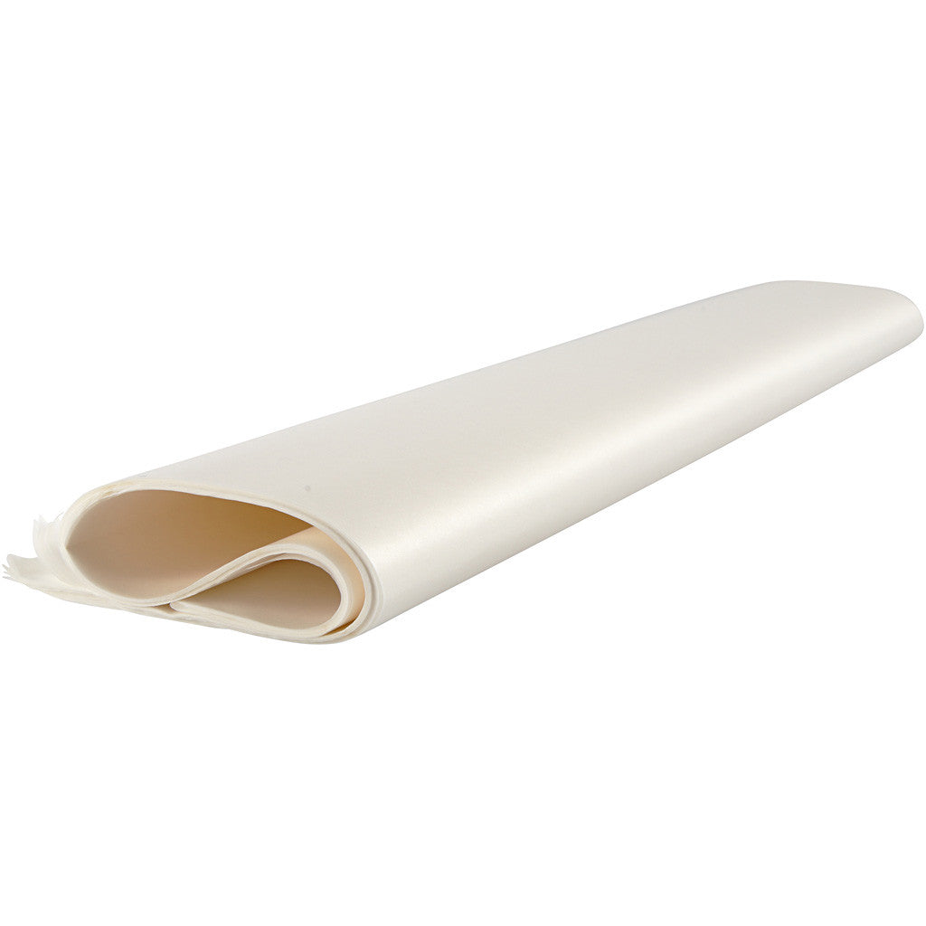 Tissue Paper, sheet 50x70 cm, 17 g, white, 25 sheet/ 1 pack [HOB-20860]