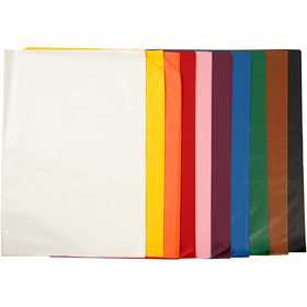 Tissue Paper, sheet 50x70 cm, 17 g, 10x25 sheet/ 1 pack [HOB-20891]