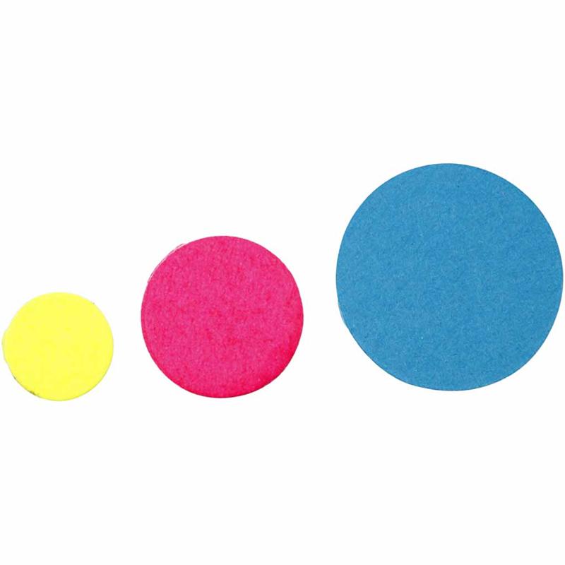 Card Mosaics, round, dia. 10+15+20 mm, 180 g/ 1 pack [HOB-21009]