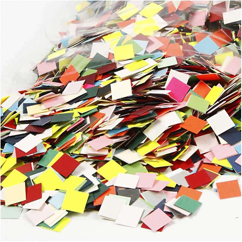 Card Mosaics, square, size 10x10 mm, ca. 10000 pc, 180 g/ 1 pack [HOB-21010]