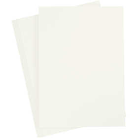 Card, A4, sheet 210x297 mm, 180 g, off-white, 20 sheet/ 1 pack [HOB-211036]