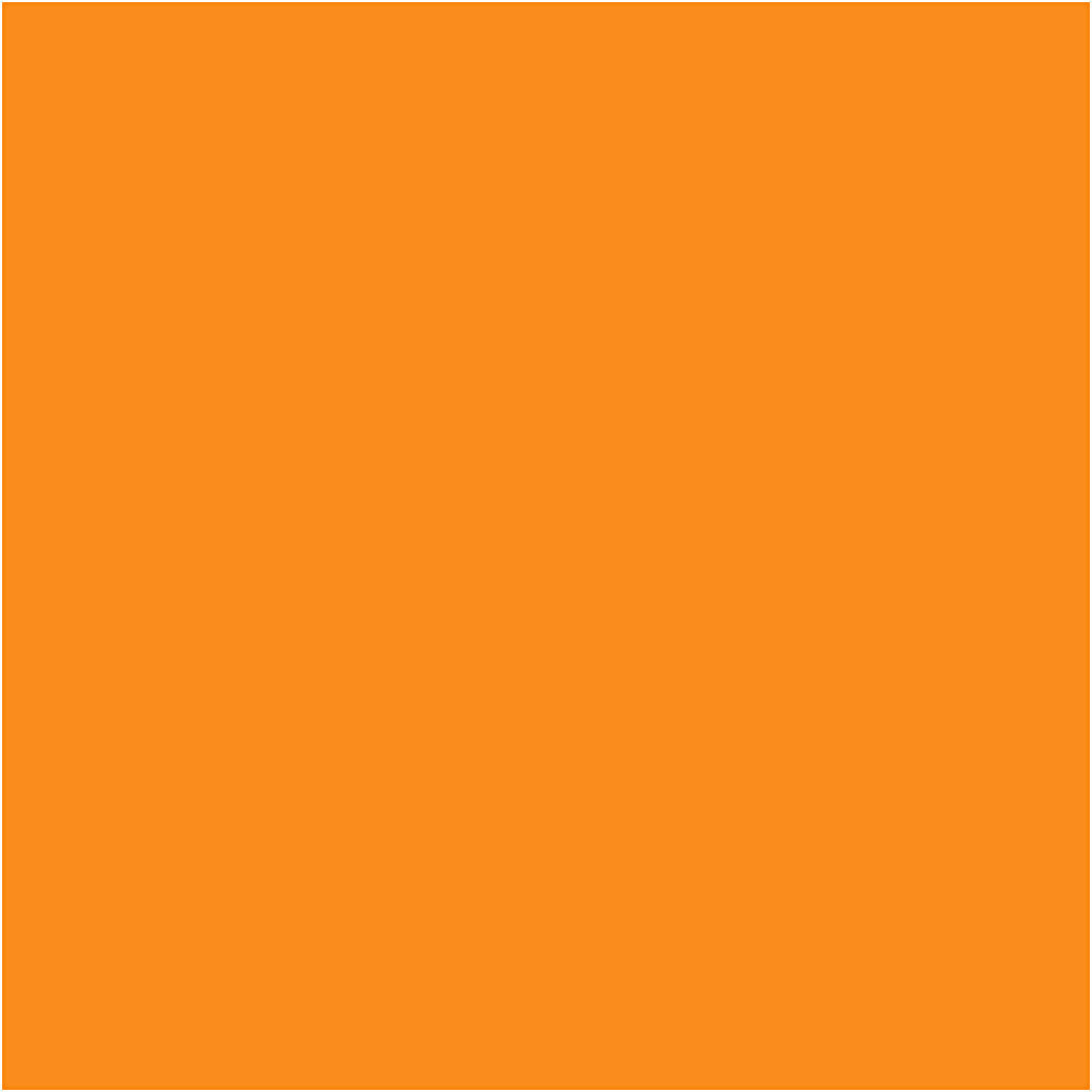 Card, A4, sheet 210x297 mm, 180 g, orange, 20 sheet/ 1 pack [HOB-21113]