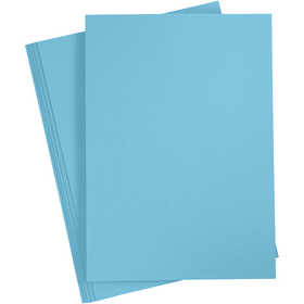 Card, A4, sheet 210x297 mm, 180 g, blue, 20 sheet/ 1 pack [HOB-21120]