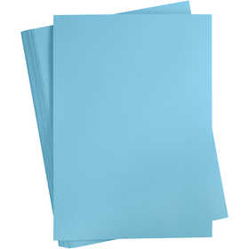 Card, A2, sheet 420x594 mm, 180 g, turquoise, 100 sheet/ 1 pack [HOB-21320]