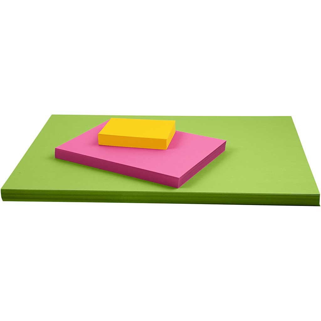 Card, A2, sheet 420x594 mm, 180 g, grass green, 100 sheet/ 1 pack [HOB-21323]