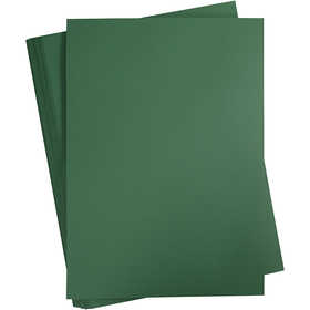 Card, A2, sheet 420x594 mm, 180 g, dark green, 100 sheet/ 1 pack [HOB-21324]