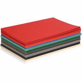 Christmas Card, A5, sheet 148x210 mm, 180 g, assorted colours, 300 ass sheets/ 1 pack [HOB-21445]