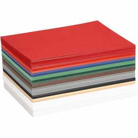Christmas Card, A6, sheet 105x148 mm, 180 g, assorted colours, 300 ass sheets/ 1 pack [HOB-21446]