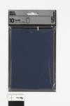 Cards, card size 10,5x15 cm, 220 g, blue, 10 pc/ 1 pack [HOB-216014]
