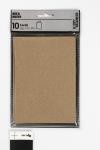 Cards, card size 10,5x15 cm, 220 g, natural, 10 pc/ 1 pack [HOB-216016]