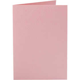 Cards, card size 10,5x15 cm, 220 g, rose, 10 pc/ 1 pack [HOB-216019]