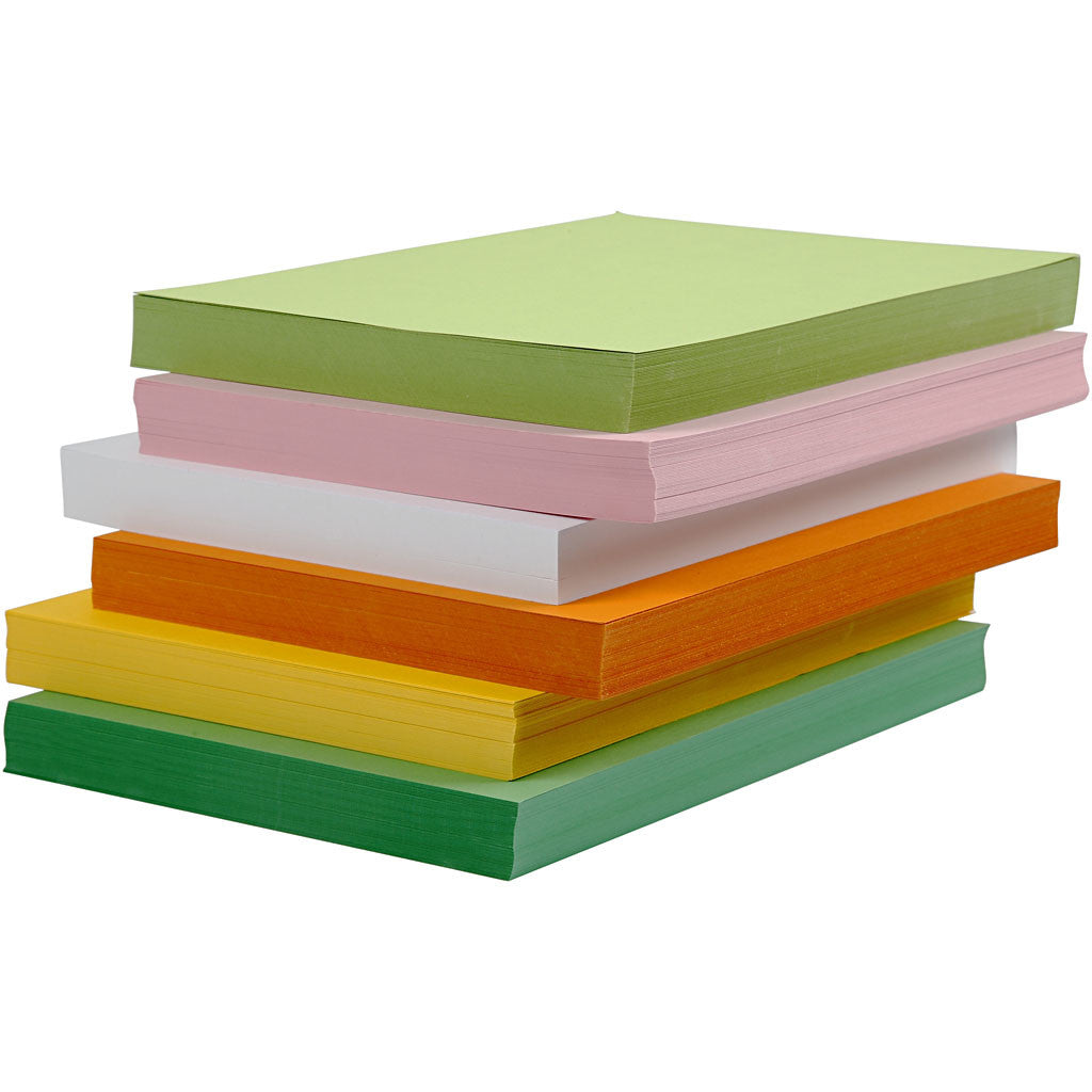 Card, A4, sheet 210x297 mm, 180 g, light green, 100 sheet/ 1 pack [HOB-21722]