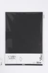 Card, A4, sheet 210x297 mm, 220 g, black, 10 pc/ 1 pack [HOB-219012]