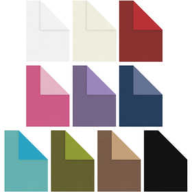 Card, A4, sheet 210x297 mm, 250 g, assorted colours, 30x10 sheet/ 1 pack [HOB-219999]
