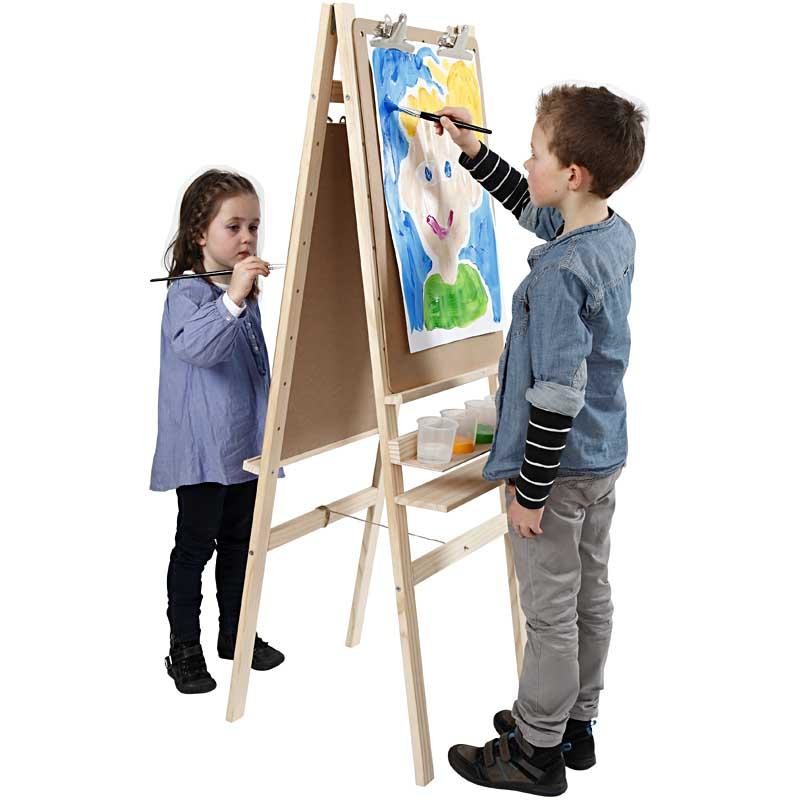 Double sided easel, H: 134 cm, W: 58 cm, 1 pc [HOB-22186]