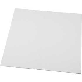 Canvas Panel, size 30x30 cm, thickness 3 mm, 280 g, white, 10 pc/ 1 pack [HOB-22510]