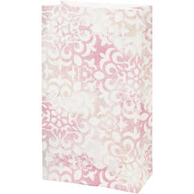 Paper Bag, watercolour, H: 21 cm, size 6x12 cm, 80 g, 8 pc/ 1 pack [HOB-231310]