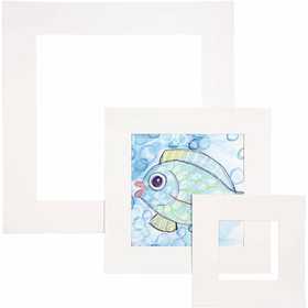 Picture Mount, thickness 0,4 mm, 270 g, white, 75 pc/ 1 pack [HOB-23611]