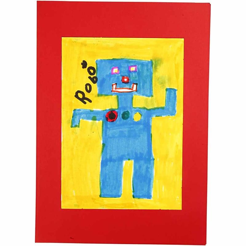 Picture Mount, size A4+A6, 230 g, white, 2x60 pc/ 1 pack [HOB-23630]