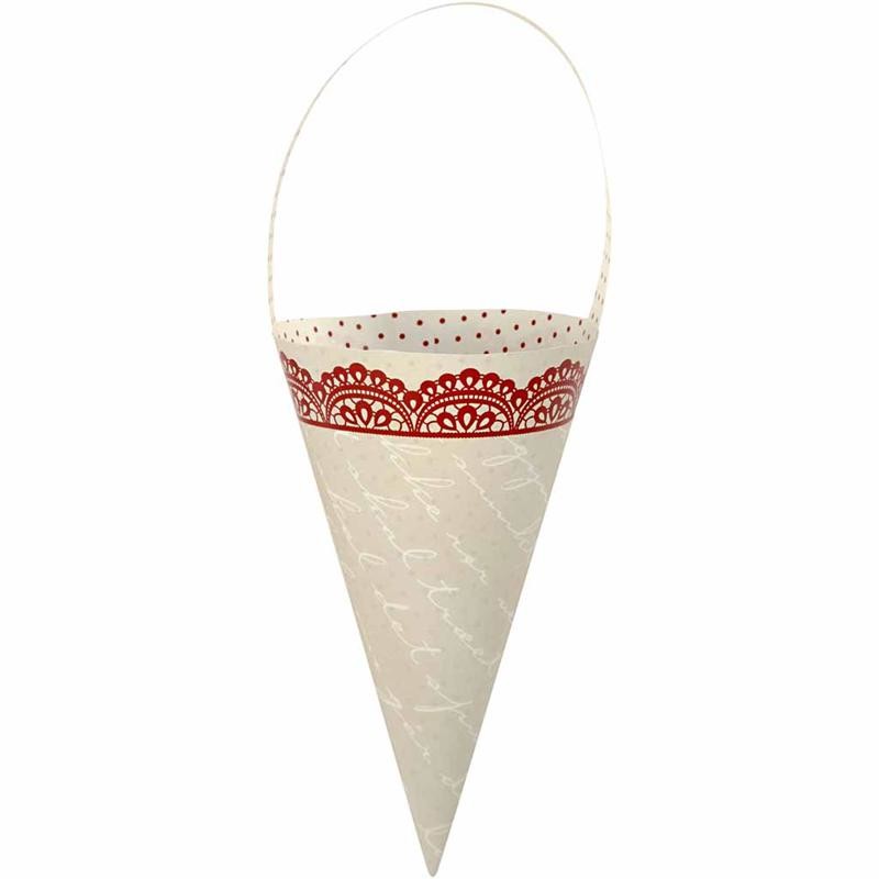 Cones, H: 13 cm, 160 g, 10 pc/ 1 pack [HOB-23863]