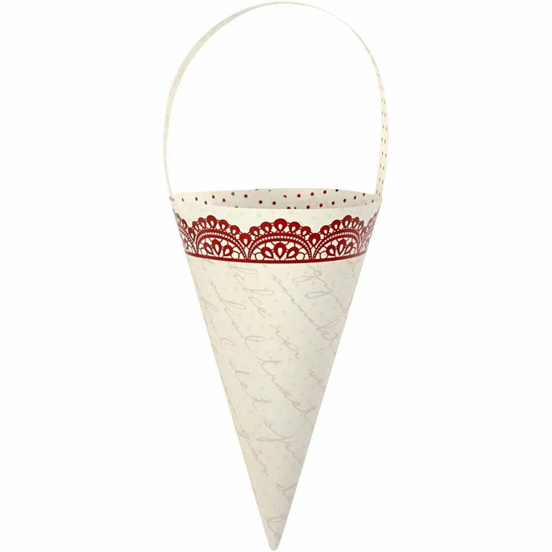 Cones, H: 13 cm, 160 g, 10 pc/ 1 pack [HOB-23863]