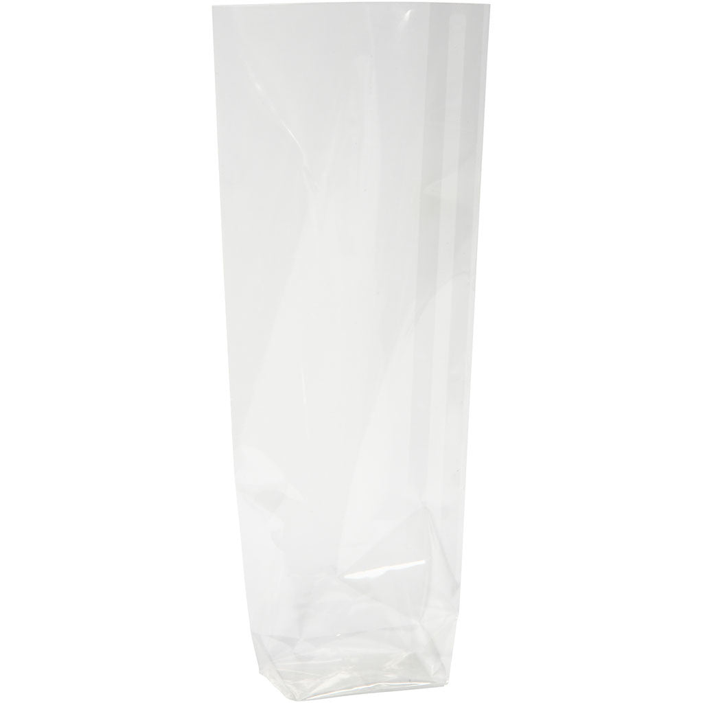 Cellophane Bag, H: 19 cm, size 7,5x5,5 cm, thickness 25 my, 200 pc/ 1 pack [HOB-23965]