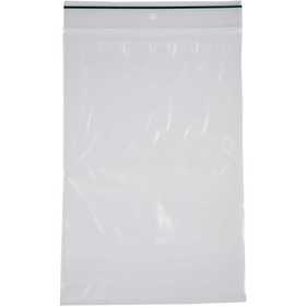 Zip-lock Bag, size 12x18 cm, thickness 0,05 mm, 100 pc/ 1 pack [HOB-239841]