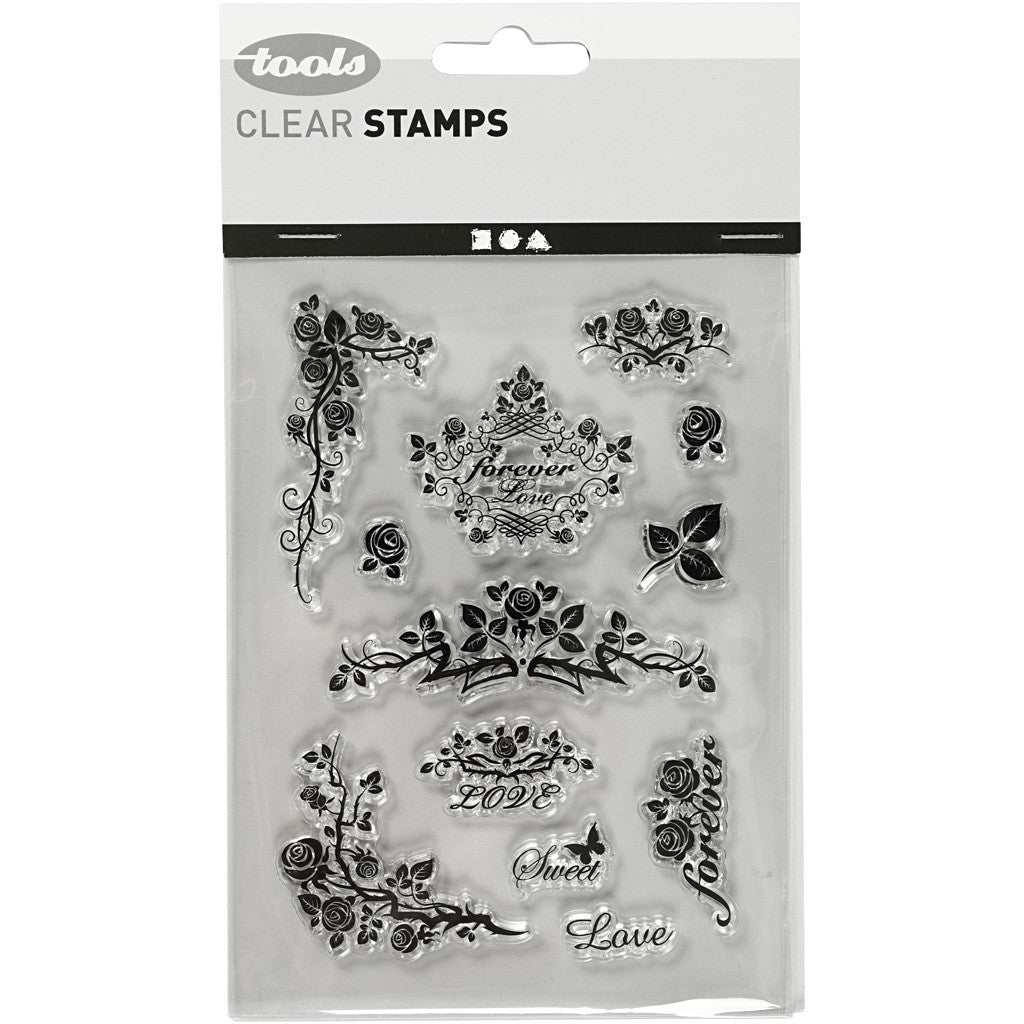 Clear Stamps, forever, sheet 11x15,5 cm, 1 sheet [HOB-240019]