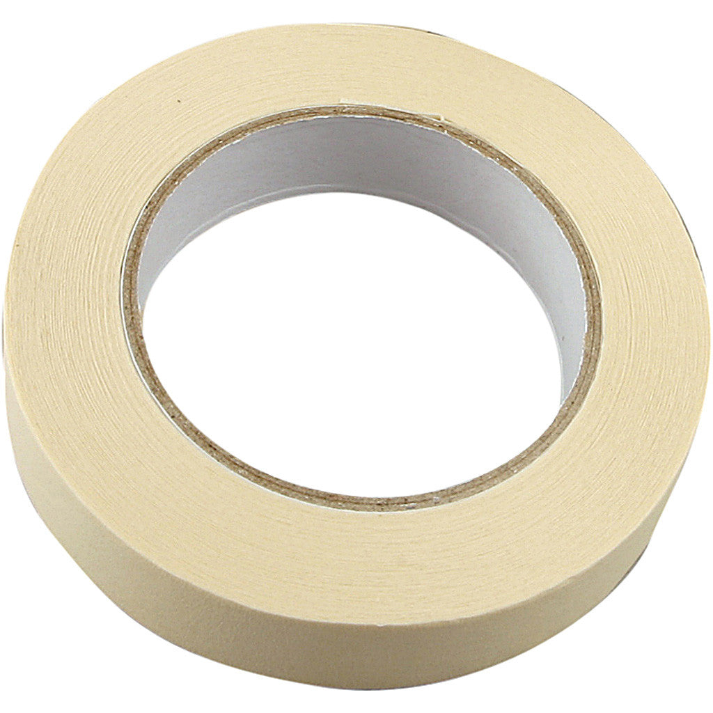 Masking Tape, W: 25 mm, 50 m/ 1 roll [HOB-246150]