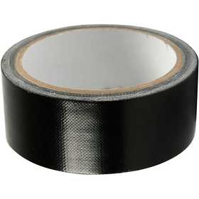 Duct Tape, W: 38 mm, black, 25 m/ 1 roll [HOB-24646]