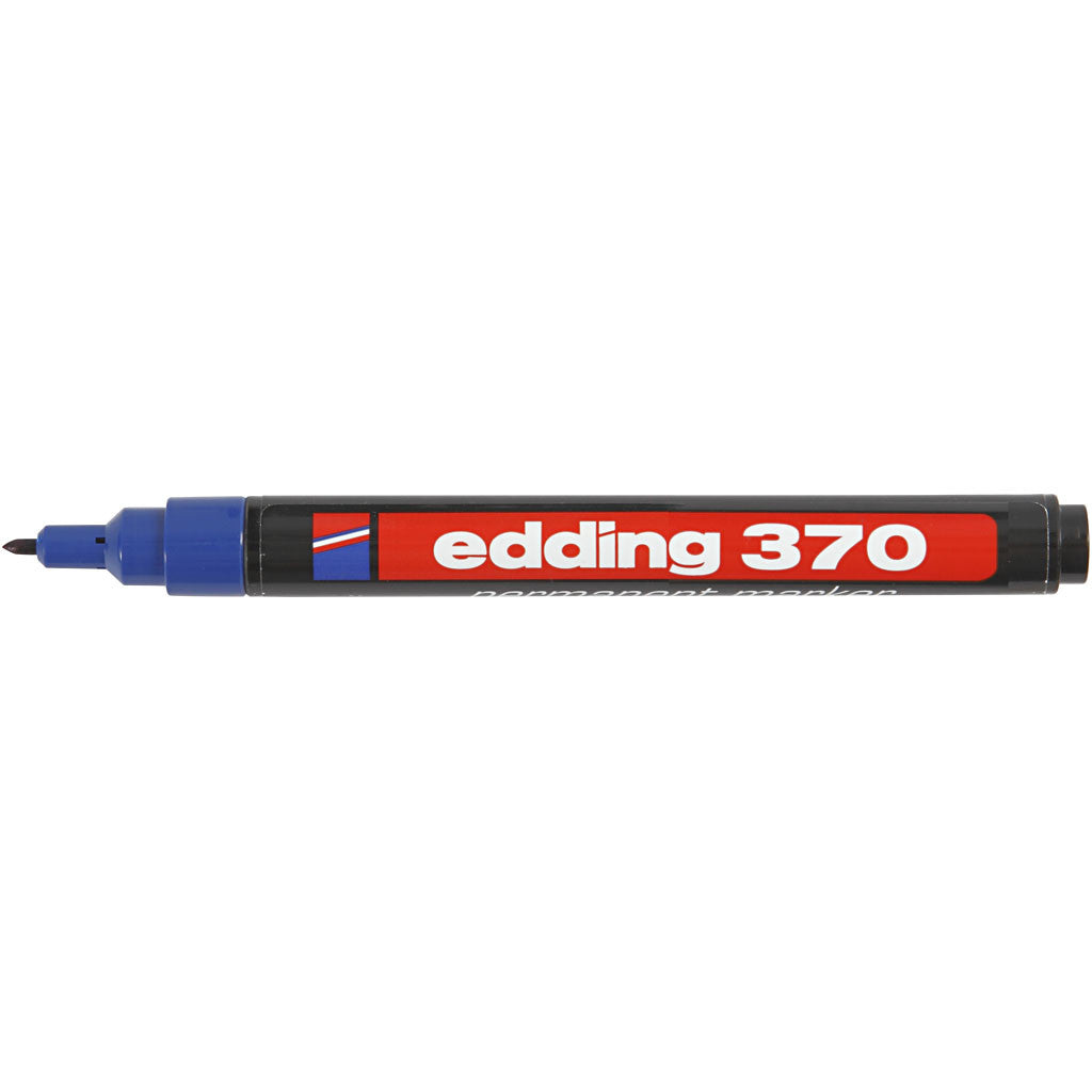 Edding 370 Marker, line 1 mm, blue, 1 pc [HOB-25008]