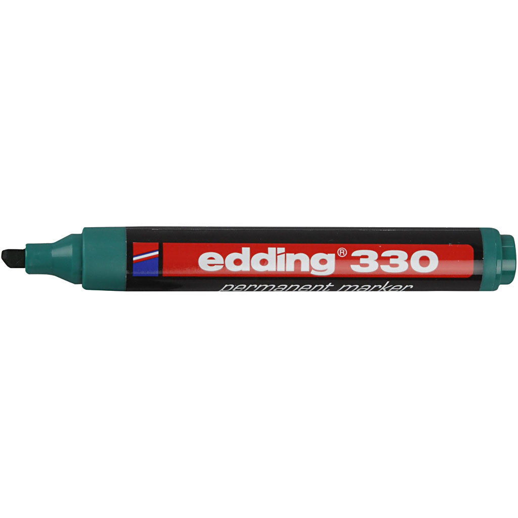 Edding 330 Marker, line 1-5 mm, green, 1 pc [HOB-25028]