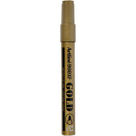 Deco Permanent Marker, line 2,3 mm, gold, 1 pc [HOB-25038]