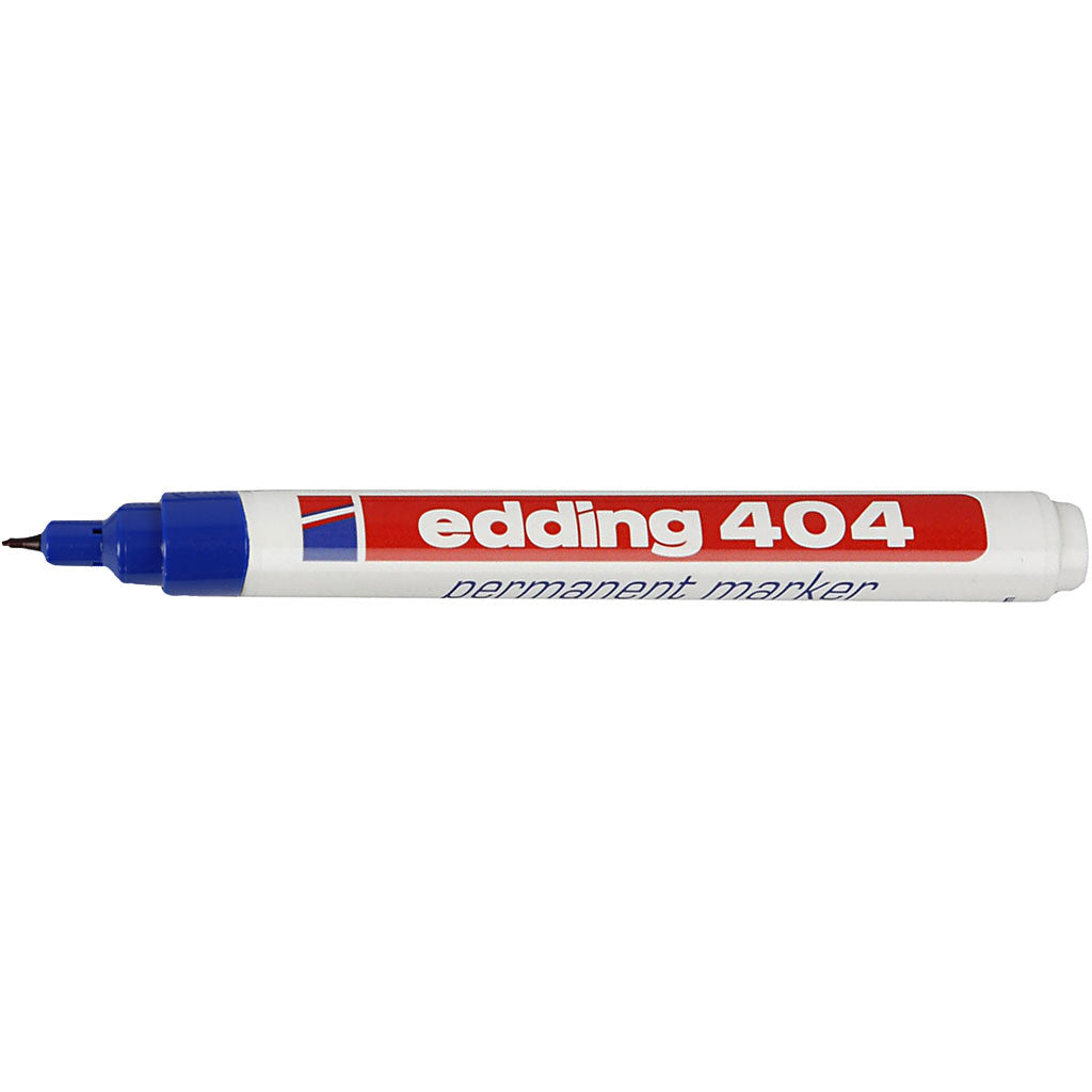 Edding 404 Marker, line 0,75 mm, blue, 1 pc [HOB-25039]