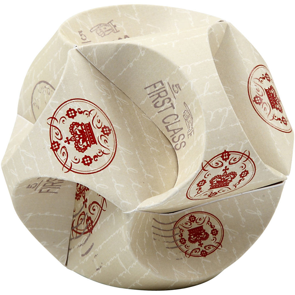 Click Ornaments, dia. 9 cm, size 5,5x28,4 cm, 9 set/ 1 pack [HOB-25121]